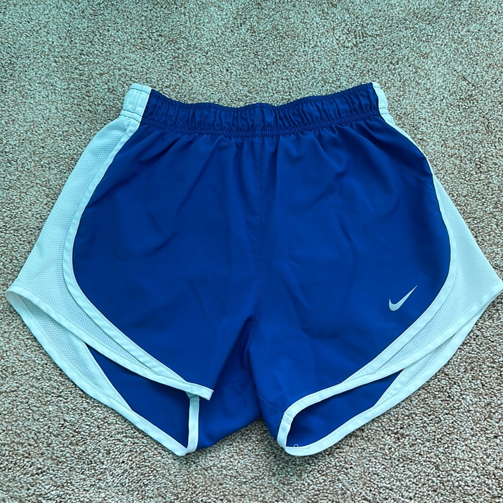Women’s Nike Dri-Fit Athletic Shorts - Blue, Size XS